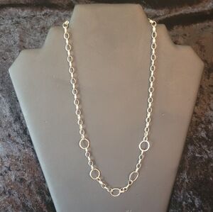 Silpafa Sterling Silver Charm Chain Necklace